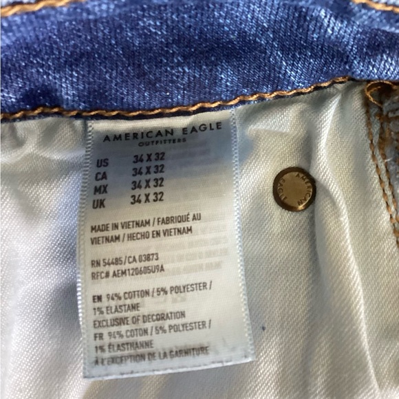 Men’s AMERICAN EAGLE flex jeans 34x32 - Picture 4 of 4